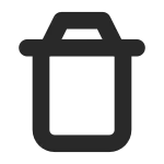 Trash Simple SVG Icon